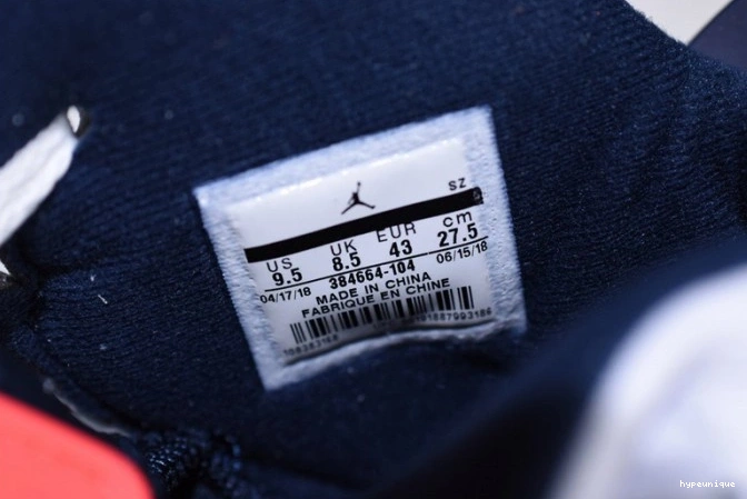 HYPE 384664-104 Infrared White Jordan 6 Air 23-Neutral Retro Tinker Grey-Sail 0812